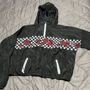 Black wind breaker